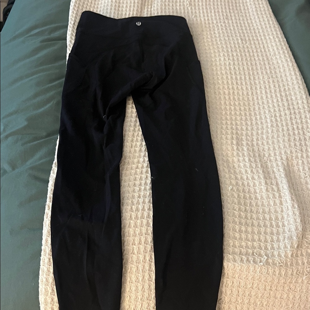 Lululemon Black High-Waisted Leggings - Picture 3 of 3